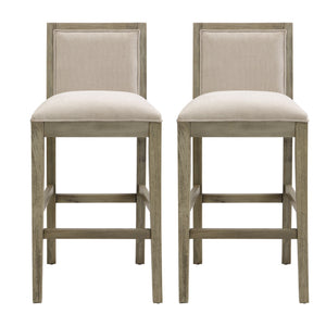 Upholstered Barstools (Set of 2) - Best Buy Furniture