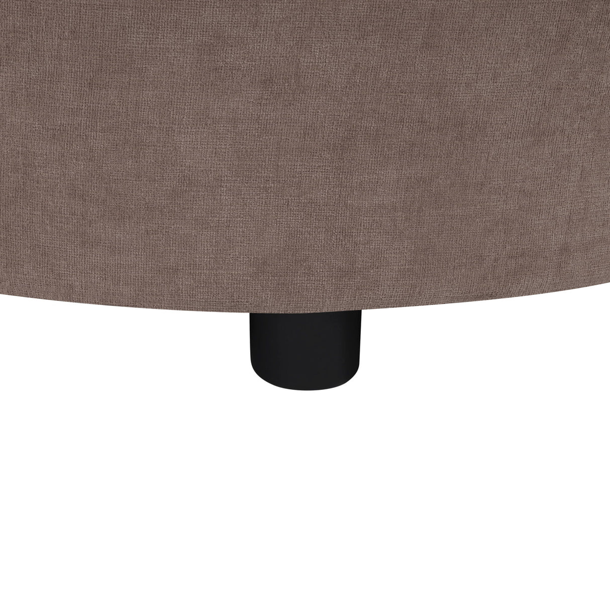 Modern L-Shaped Sectional Sofa With Curved Chaise, USB Ports, And Side Storage Pockets
