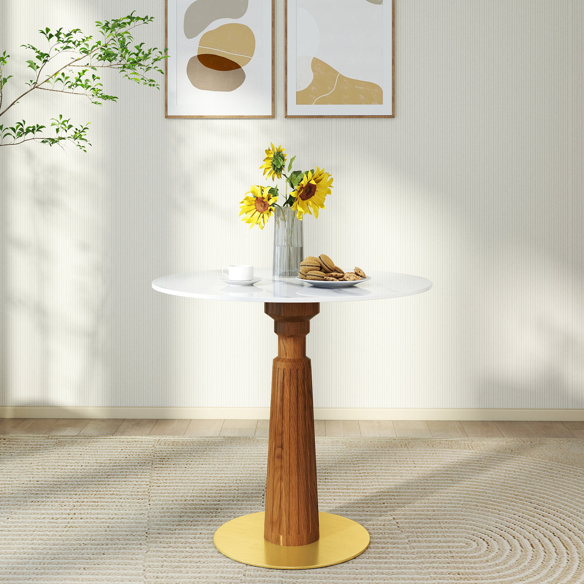 Modern Round Dining Table