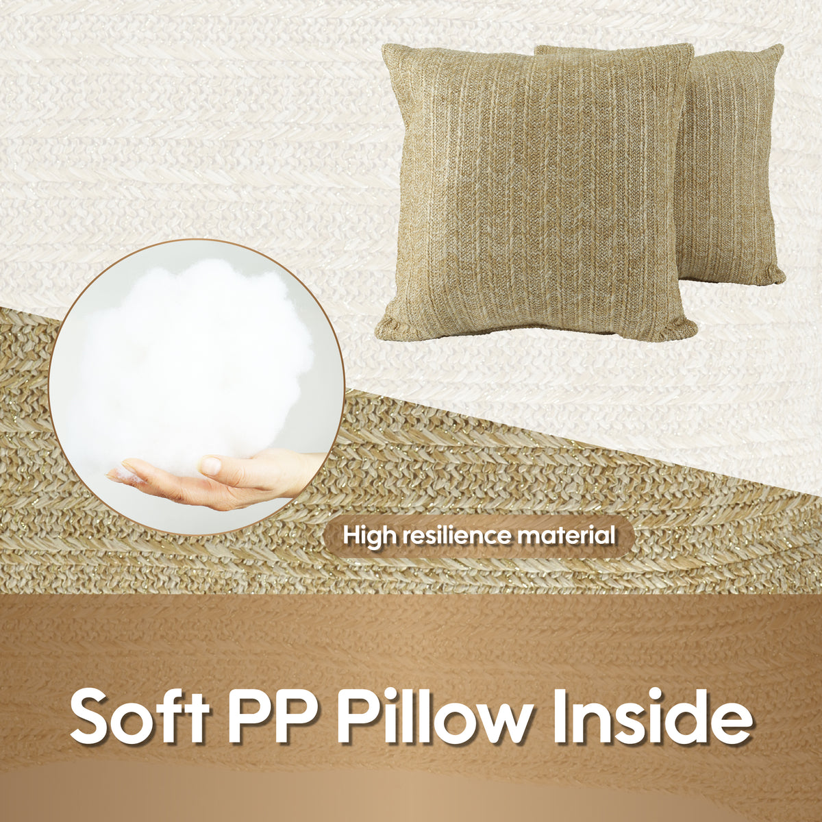 Outdoor/Indoor Throw Pillows - Set of 2