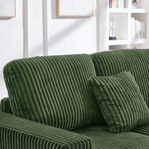 93" Sectional Sofa, L Shaped Sofa Couch
