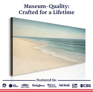 Beach Shoreline Coastal Wall Art II