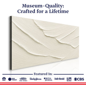 Abstract Minimalist Wave Wall Art II
