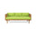 Claremont - 3 Seater Daybed Teak Acacia Wood Water Resistant Cushions - Best Buy Furniture