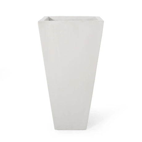 Outdoor Modern Cast Stone Planter - Best Buy Furniture