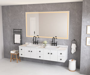 84 x 48 Inch LED Bathroom Mirror
