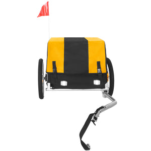 Heavy-Duty Bike Cargo Trailer with Removable Waterproof Cover