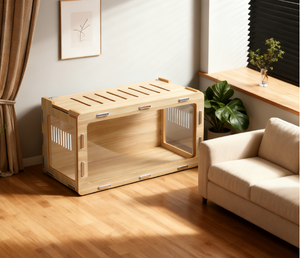Hamster Cage with Easy View, Air Vents & Openable Roof