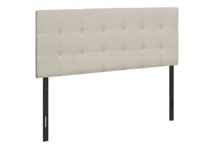 Full Size, Bed Headboard Only Upholstered, Transitional - Beige - Best Buy Furniture