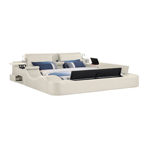 Zoya - Smart Multifunctional Bed, Built In Bluetooth Speakers, USB Charging