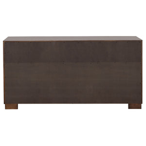 Polk - 5 Piece Queen Bedroom Set - Cappuccino