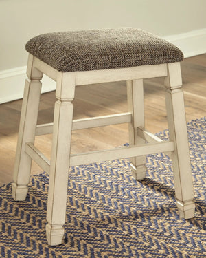 Bolanburg - Upholstered Stool (Set of 2) - Beige - Best Buy Furniture