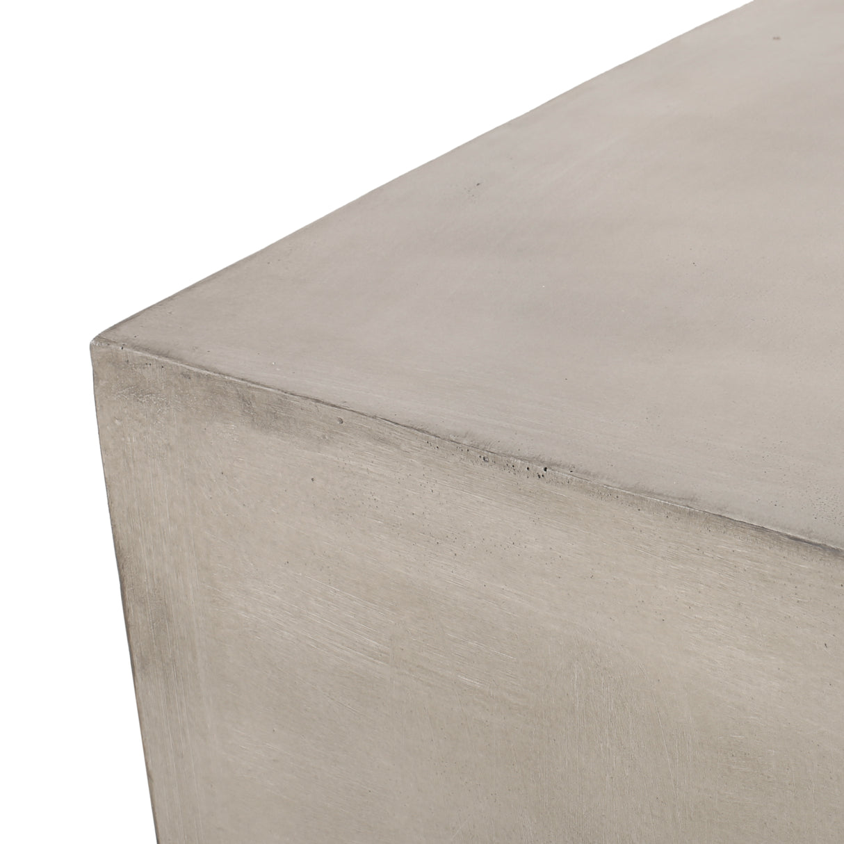 Outdoor MGO Square Side Table, Light