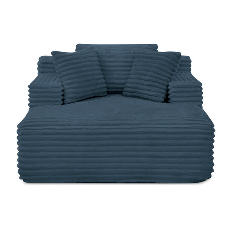 Chaise Lounge Sofa Bed With Deep Seat For Living Room