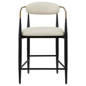 Kirkham - Upholstered Counter (Set of 2) - Beige