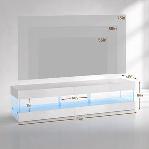 Modern TV Stand for 70 Inch TV