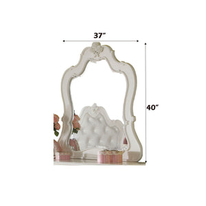 Edalene - Mirror - Pearl White - Best Buy Furniture