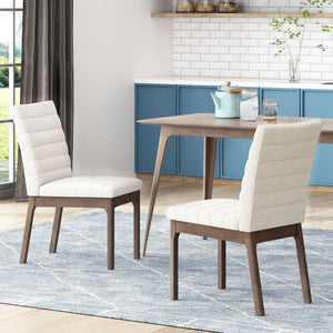 Upholstered Dining Chairs With Rubber Legs (Set of 2) - Best Buy Furniture