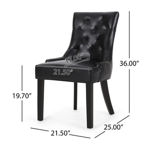 Cheney - Contemporary Dining Chair Tufted Upholstery (Set of 2) - Best Buy Furniture