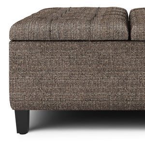 Harrison - Upholstered Coffee Table Storage Ottoman