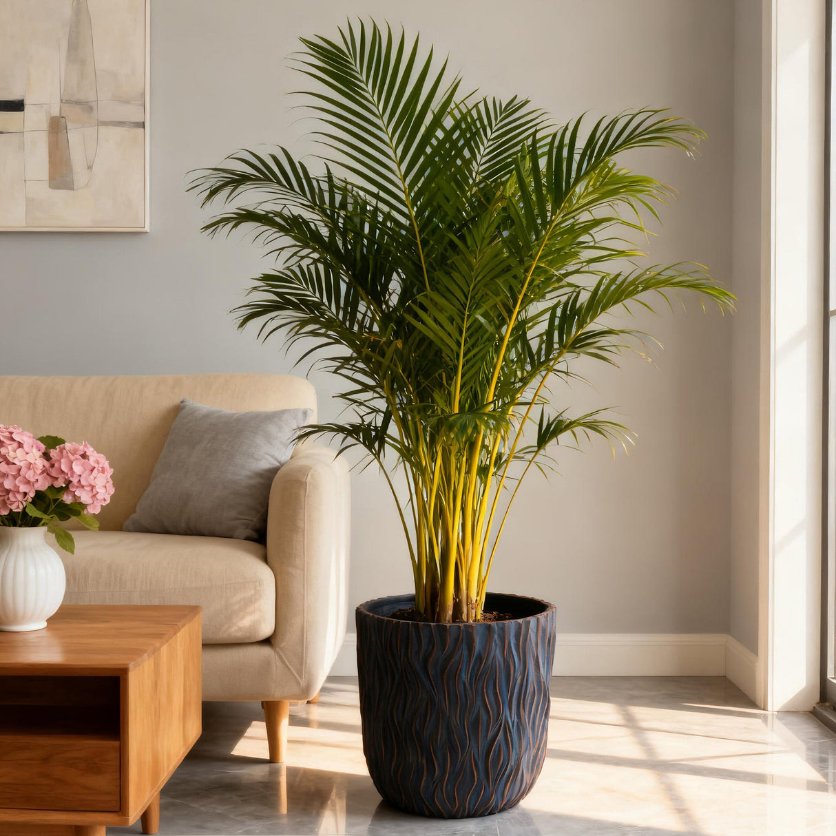 Large Round Planters Set of 2