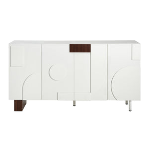 Modern White Sideboard