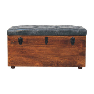Solid Wood Storage Bench