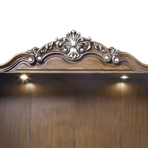 Latisha - Entertainment Center - Antique Oak - Best Buy Furniture