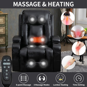 Infinite Position Power Lift Recliner Chair for Elderly