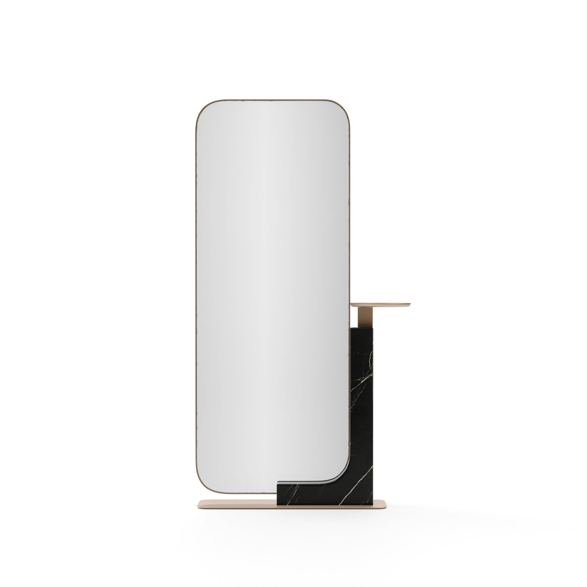 Overlap Floor Mirror