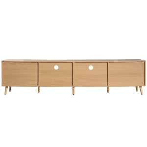 TV Stand, Media Console With Cable Management