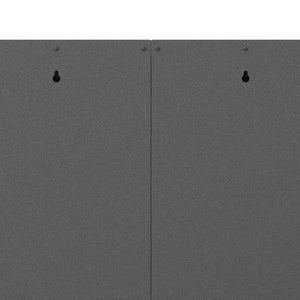 Metal Wall Mounted Tool Storage Cabinet With 2 Locking Doors, Adjustable Shelf, And Drawer