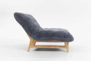 Bean Bag Chair for Adults with Solid Wood Frame