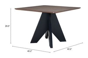 Zuo Modern Lisse Square Dining Table