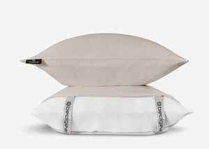 BedGear Dri-Tec King Pillowcase Set, Beige