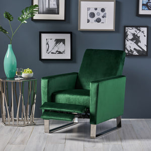 Arvin Push Back High Metal Leg Recliner