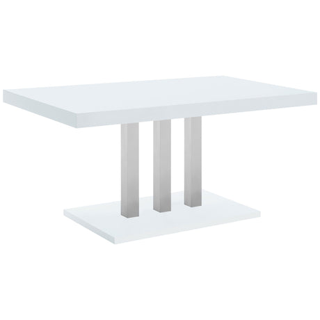 Creston - Rectangular Dining Table - White