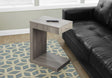 Accent Table, C - Shaped Contemporary & Modern - Taupe - Best Buy Furniture