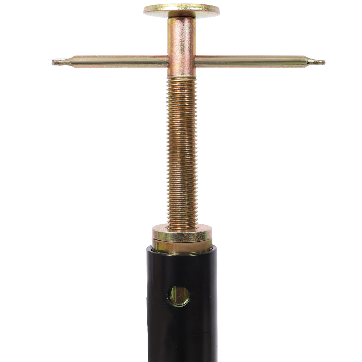RV Adjustable Telescoping Stabilizer Jack Stand Supports Stabilizer, 16" To 30" (Set of 2) - Black