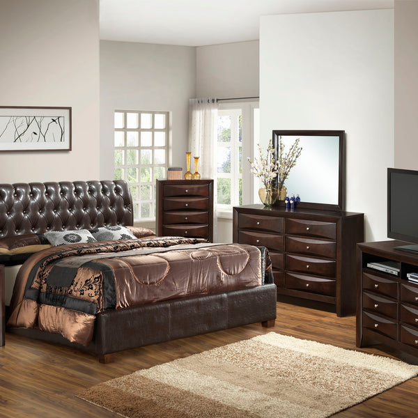 Tufted Upholstered Bed