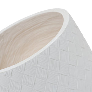 Assorted Sizes Magnesium Oxide Round Planter Set of 3
