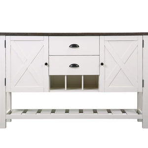 2 Drawer Server - Brown