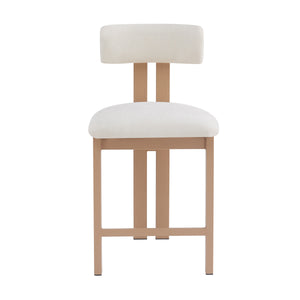 26.5'' Stylish Round Stools with Low Back
