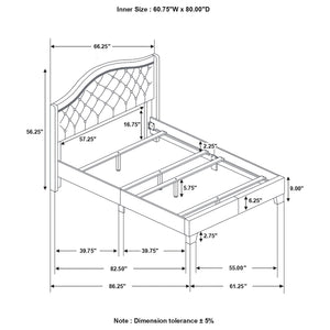 Copper - Wingback Bed