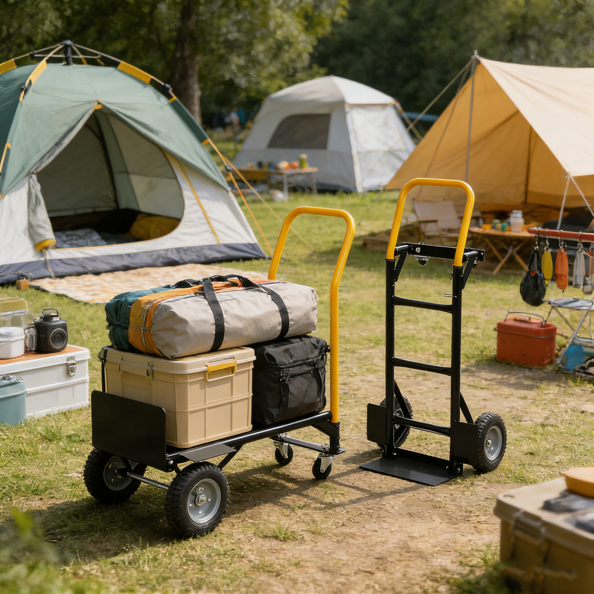 Heavy Duty Dual Purpose Hand Truck Dolly Cart