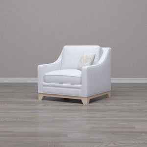 Lounge Chair With Casual Accent - Gray