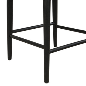 Counter Stool in Fabric Upholstery