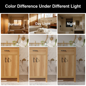 24" Bathroom Vanity with Solid Wood Frame
