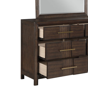 Kenzo - 6 Drawer Dresser - Walnut
