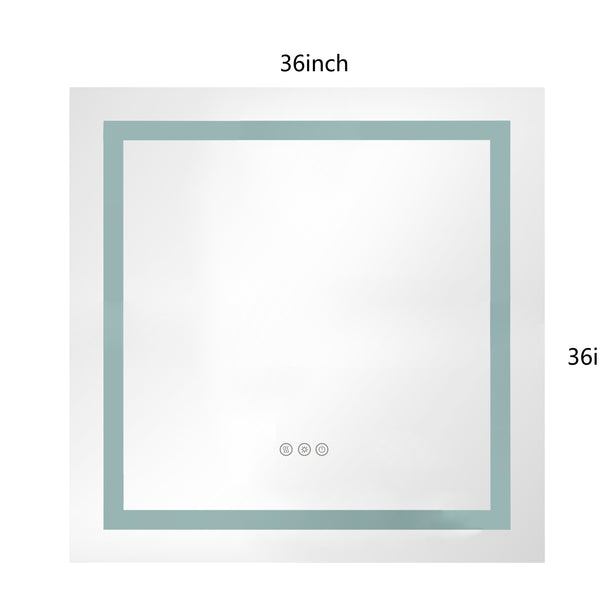 36 x 36 Inch LED Bathroom Mirror